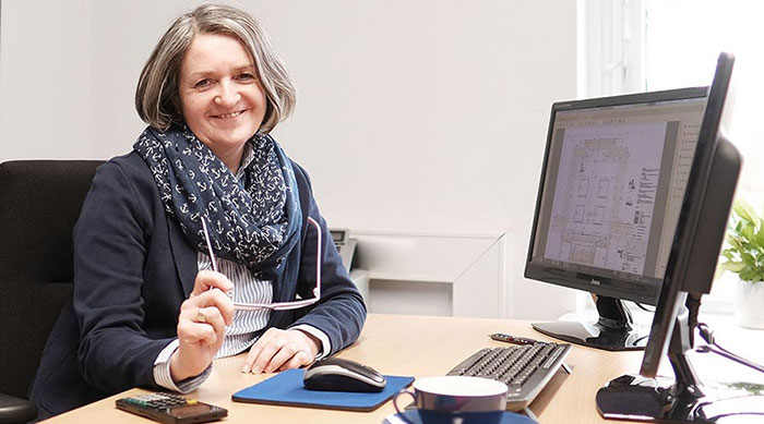 hmp-Mitarbeiterin Marika Sachau hmp Ingenieure - Team